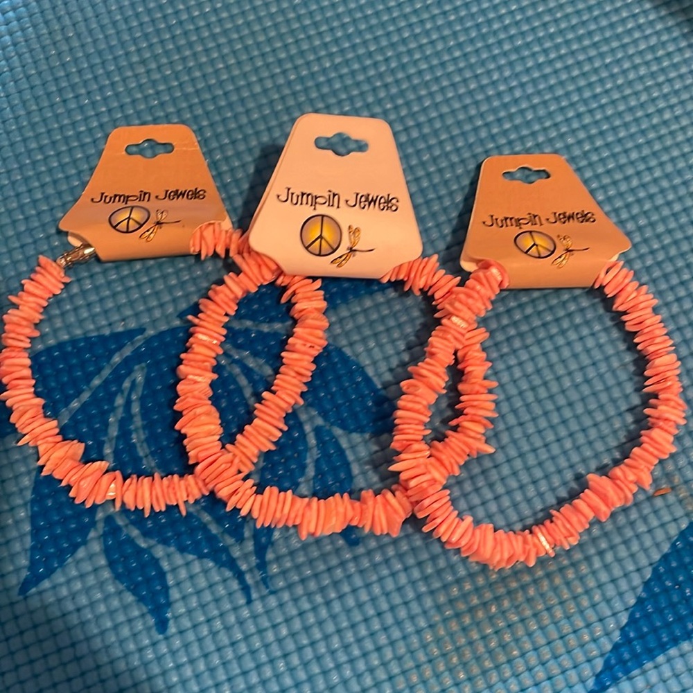Jumpin Jewels Ankle Bracelets set of 3